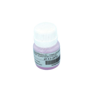 Solution tampon pH 4 étalonnage sonde pH - 25 ml - Analyse de l'eau - AstralPool