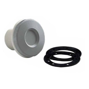 Prise balai liner/béton - modèle Easyline - Gris - Pièce à sceller - Astralpool