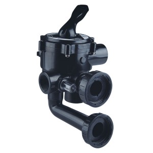 Vanne 1 1/2 pour filtre Clarity sans montages - Noire - Pièces détachées - Astralpool