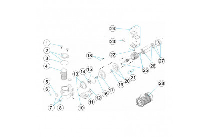 Pièces détachée Europa SE100M