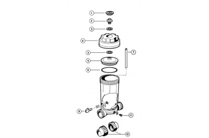 Pièces détachée Chlorinateur Hayward 4 kg en ligne