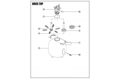 Pièces détachée Aries 550 6TP