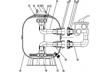 Pièces détachée Jupiter 760 LT - 22 m3/h