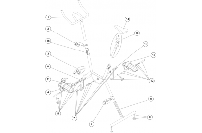 Pièces détachée Wellfit Bike