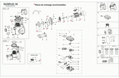 Pièces détachée Silen Plus 1
