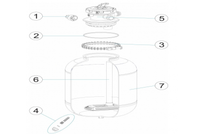 Pièces détachée Skypool 400 Top