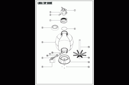 Pièces détachée Libra 520 TP - 12 m3/h