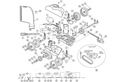 Pièces détachée Polaris 280 - RECONDITIONNÉ - Bon état