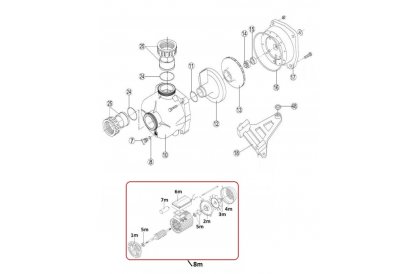 Pièces détachée Niger KNG 2 CV mono - RECONDITIONNÉ - Parfait état