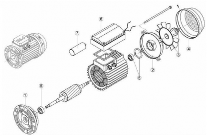 Pièces détachée <span>Moteur KSE 300 M - RMOT5040.20R</span><br/>