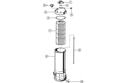Pièces détachée Star Clear C500 - 11 m3 - RECONDITIONNÉ - Très bon état