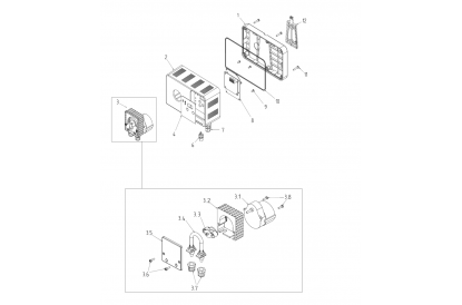 Pièces détachée Micro RX - RECONDITIONNÉ - Bon état
