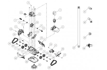 Pièces détachée MX 6 - RECONDITIONNÉ - Bon état