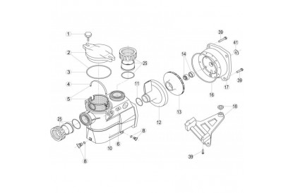 Pièces détachée Kripsol KS 150 M IE2 - 1,5 CV - 21,9 m3/h