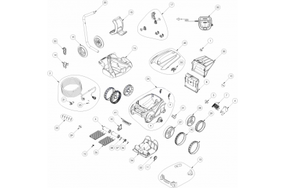 Pièces détachée Vortex OV 3505 avec chariot - RECONDITIONNÉ - Bon état