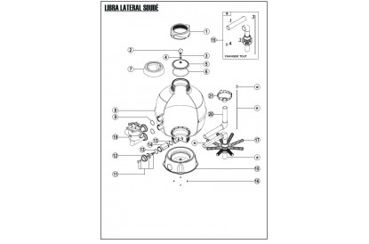 Pièces détachée Libra 620 LT - 15 m3/h - RECONDITIONNÉ - Bon état