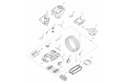 Pièces détachée RT 2150 Tornax - RECONDITIONNÉ - Bon état