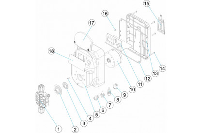 Pièces détachée Ultrados 10 - pH/Rx - 10 l/h - 2 bar - RECONDITIONNÉ - Très bon état