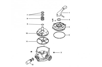 Pièces détachée Vari Flo - Side 6 voies - 2