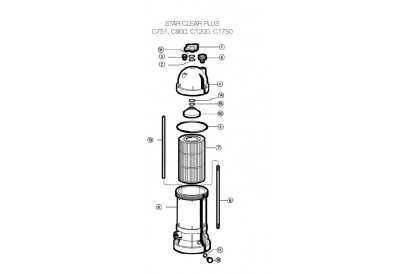 Pièces détachée Star Clear Plus C751 - 17 m3