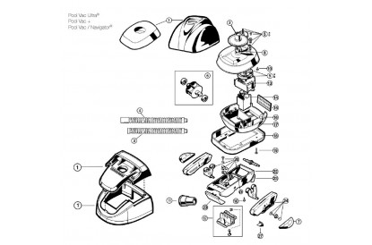 Pièces détachée Pool Vac Ultra 