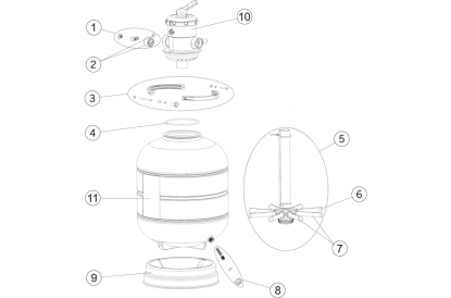 Pièces détachée Millenium Top 480 - 9 m3/h