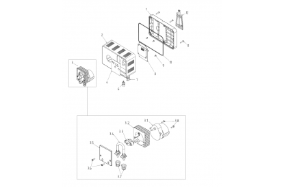 Pièces détachée Micro RX